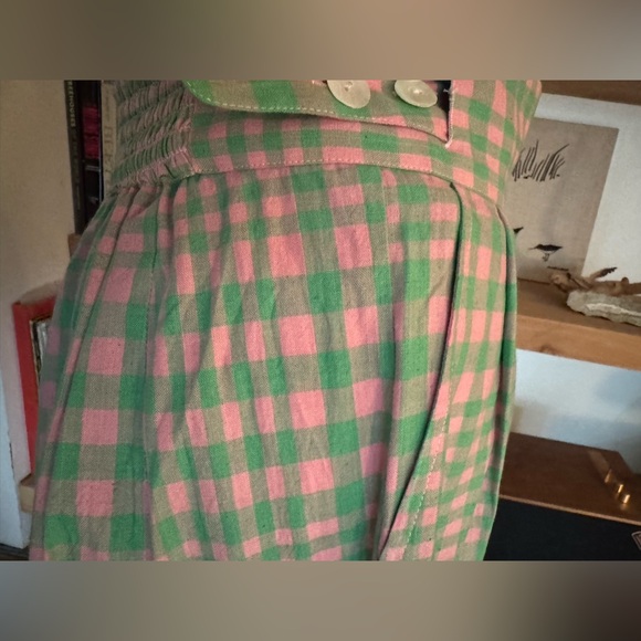 NWT Rujuta Sheth Taylor Pant Hudson Stripe Half Plaid sold out online wide leg - Picture 12 of 13